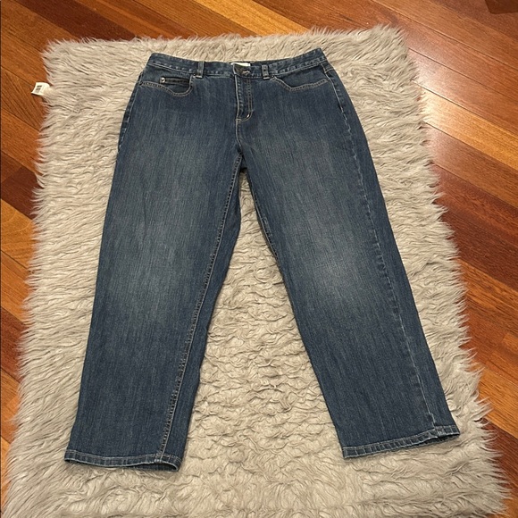 Talbots Denim - Talbots Petites Classic Blue Women’s Straight Leg Jeans Size 10